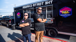 Douglas Nunez and Rafael Bruno, owners of The Torta Chaser